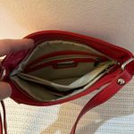 Valentina Red Pebbled Leather Shoulder Bag – Made in Italy Photo 4