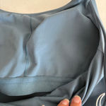 Halara NWT Basic padded workout cropped tank top Blue sailing day Medium Photo 6