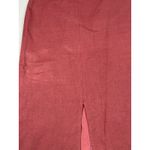 Banana Republic Burgundy Pencil Skirt | Size 6 | Back Zip Slit Career Midi Skirt Photo 7