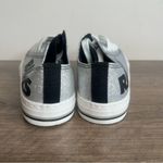 FOCO Las Vegas Raiders Glitter Low Top Women's Shoe Size 9 #B1631 Silver Photo 8