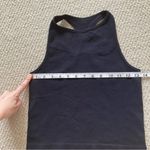 Free People Intimately High Neck Ribbed Athletic Cropped Tank Top Size M/L EUC Photo 4