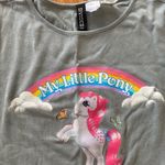 Divided gray lettuce trim my little pony baby tee shirt Photo 1