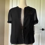 Danny & Nicole NWT  Black Women's‎ Top Photo 0