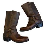 Frye  Harness 12R Rustic Brown Boots, Sz 10 Photo 2