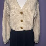 Urban Outfitters NWT Cream Knit Cardigan Photo 4