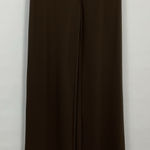 Joseph Ribkoff Brown Zip Front Knit Stretch Trouser Pants Size 6 Photo 0