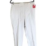 Spanx NWT On-the-Go Ankle Slim Straight Pants Classic White Photo 5