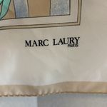 MARC LAURY (PARIS) SCARF PRETTY AND FEMININE LIGHT AND BRIGHT MADE IN ITALY Tan Photo 1