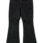 American Eagle  Women’s High Rise‎ Flare Black Jeans Size 18 Photo 0