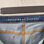 Articles of Society Articles of Society Carly Ankle Crop Skinny Jeans Womens 27 Blue Cotton Photo 6