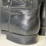 Marc Fisher  Secrit Black Leather Studded Knee-High Boots Size 8.5 Photo 6