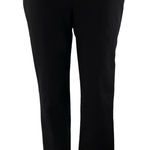 Talbots  Women's Black High Rise Slim Fit Straight Leg Trouser Dress Pants Size 4 Photo 0