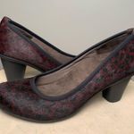 Vionic  Orthaheel Carrer Mabrey Wine Leopard Women’s Pumps Shoe Size 9 Photo 6