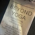 Beyond Yoga  Sleeveless Maxi Dress 100% Cotton Dark Grey Stretch Sz Small Women's Photo 10