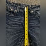 Miss Me  Women's Dark Blue Boyfriend Capri Jeans Photo 3