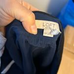 Loft Navy Blue Lace Pocket Front Mini Skirt Photo 5