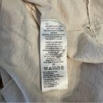 Anthropologie By Embroidered Elbow Puff-Sleeve Top size XL Cream Floral NWT Photo 13