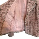 Doncaster Blazer Silk Blend Tweed Long Sleeve Multi-Color Women’s Size 10 Photo 2