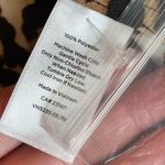 Talbots  Brown And Black Round Neck Animal Print Short Ruched Sleeve Blouse XS‎ Photo 10