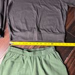 Los Angeles Apparel Terry cotton drawstring sweatpants & long sleeve sweatshirt Photo 2