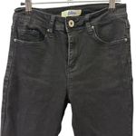 California vintage Black Stretch Denim Mid Rise Skinny Jeans Juniors 3 Photo 2