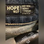 Buffalo David Bitton  Women's Blue Jeans Hope Mid Rise Skinny Comfort Stretch Photo 4