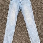 American Eagle  Light Wash Denim Mom Jeans  Photo 0