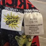 {XL} The Grinch Dr. Seuss Christmas Pajama Pants Red Photo 5