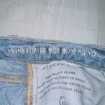 American Eagle  Women's Size 2 Highest Rise Heavily Distressed 90s Boyfriend Jean Photo 5