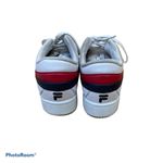 FILA  white lace up stripe basketball sneaker size 9 Photo 2