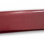  "Leather" Eyeglasses Case - Gucci Rosso Ancora red leather - Burgundy Photo 0