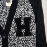 Forever 21  Black and White Button-Up Cardigan Photo 2