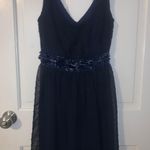 Nordstrom s Navy Beaded Dress Photo 0