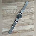 infinity Ladies Watch Black Dial Stainless Mesh Adjustable Bracelet Photo 3