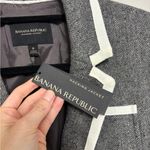 Banana Republic NWT Hack ing Jacket in Piped Grey - Size 8 Photo 5