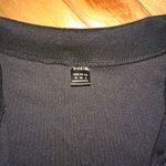 SheIn  Black Knit Zip-Up Romper Photo 4