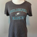 NFL Team Apparel Philadelphia Eagles Women's Fit TShirt Gray Size Medium Photo 0