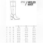 ZARA LOW HEEL SPLIT LEATHER HIGH SHAFT BOOTS Photo 14