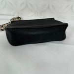 Tory Burch Black Robinson Perforated Diamond Chain Shoulder bag Photo 4