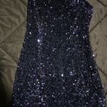 Homecoming Dress Blue Size M Photo 8
