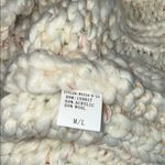 Altar'd State NWOT Altar’d State Oversized Chunky Cable Knit Cardigan - Cream Speckled Wool Photo 5