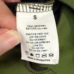 New Beginnings By April Daniels Olive Green One Shoulder Bodysuit Small Photo 7