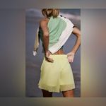 Free People NWOT FP Movement Double Vision Long Shorts - sour citrus yellow - XS Photo 2