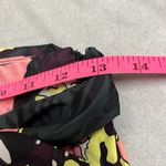 Tanya Taylor  Nikiya Shorts Pink Black Floral Print Flared Leg Side Zip Sz 0 NWT Photo 7