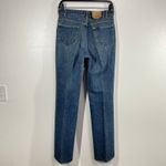 Lee Vintage Juniors High Rise Straight Leg Jeans Made in USA Sz 13 80s Retro Photo 1