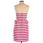 Lilly Pulitzer  Pink Maybell Stripe Strapless Cocktail Dress Photo 1