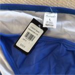 Frederick's of Hollywood Blue Bikini Bottoms Size Large Photo 3