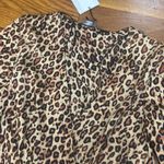 ZARA  cheetah print v-neck dress Photo 1