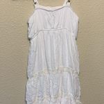 Indulge White babydoll mini dress  sz M bridal shower casual bridal engagement Photo 5