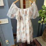 Baltic Born NWT Tivoli Tulle Short Dress White Multi Floral size 1X Photo 0